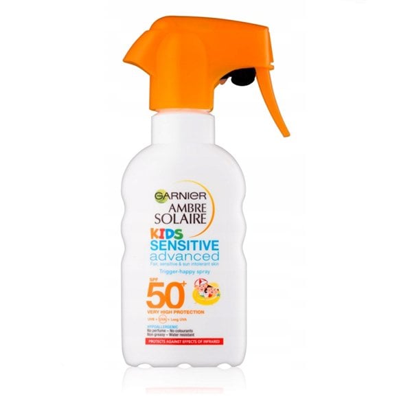 Garnier Ambre Solaire Kids Sensitive Advanced Sun Cream Lotion SPF 50