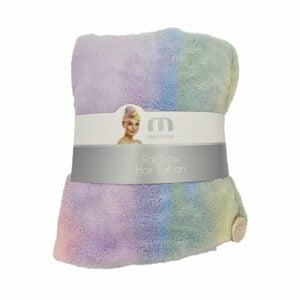 Meridiana Microfibre Rainbow Hair Towel