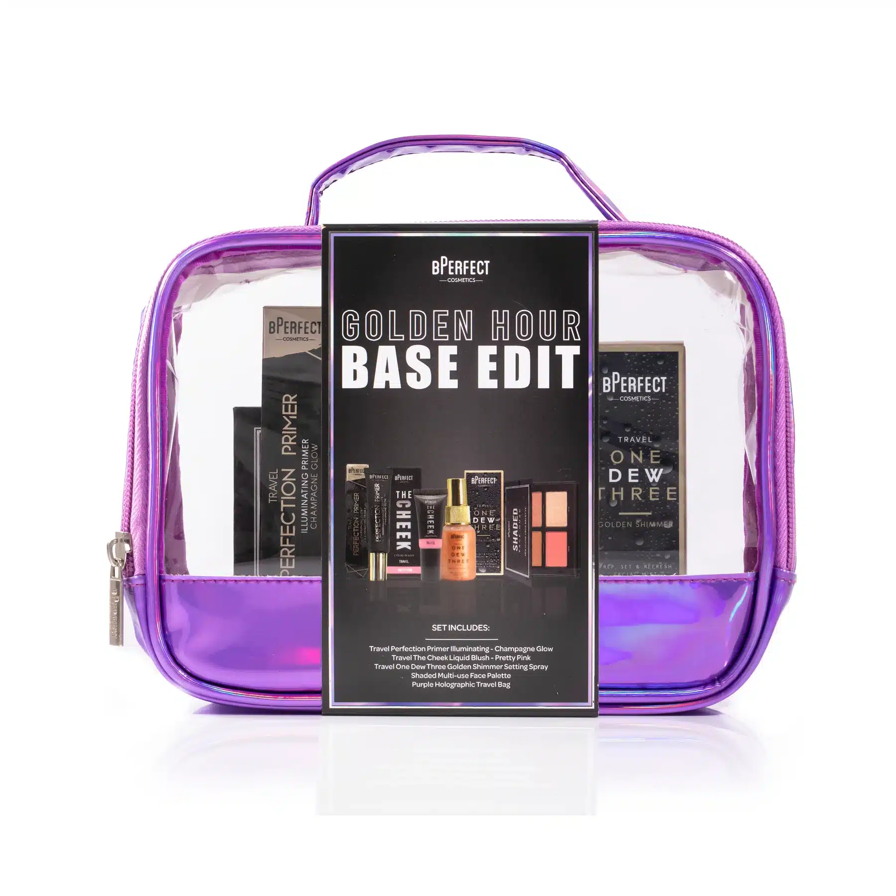 BPerfect Golden Hour Base Edit Travel Set