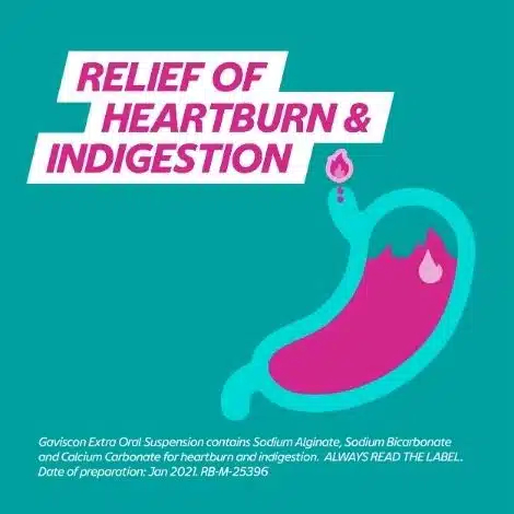 Gaviscon Extra Oral Suspension Peppermint Flavour - Image 5