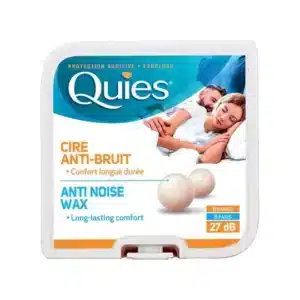 Quies Pure Wax Ear Plugs - 8 Pairs
