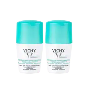 Vichy 48hr Anti Perspirant Roll-On Deodorant Duo Pack