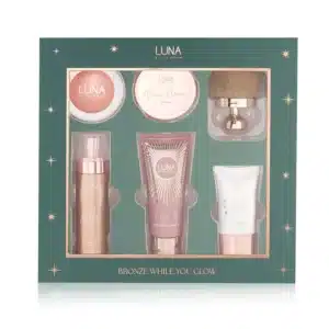 Luna By Lisa Bronze While You Glow Gift Set