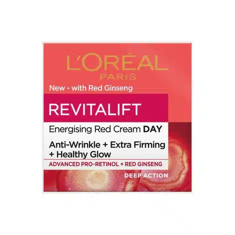 L'Oreal Revitalift Energising Red Day Cream