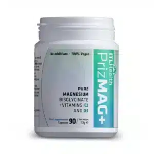 PrizMAG + Magnesium Bisglycinate + Vitamins K2 & D3 Capsules